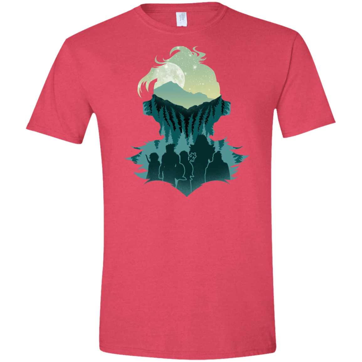 T-Shirts Heather Red / S Team Slayer Men's Semi-Fitted Softstyle