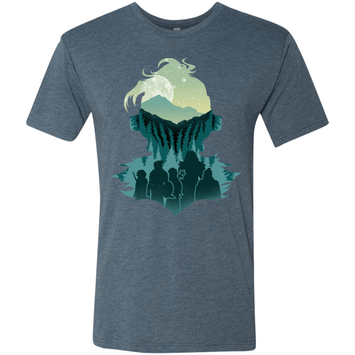 T-Shirts Indigo / S Team Slayer Men's Triblend T-Shirt