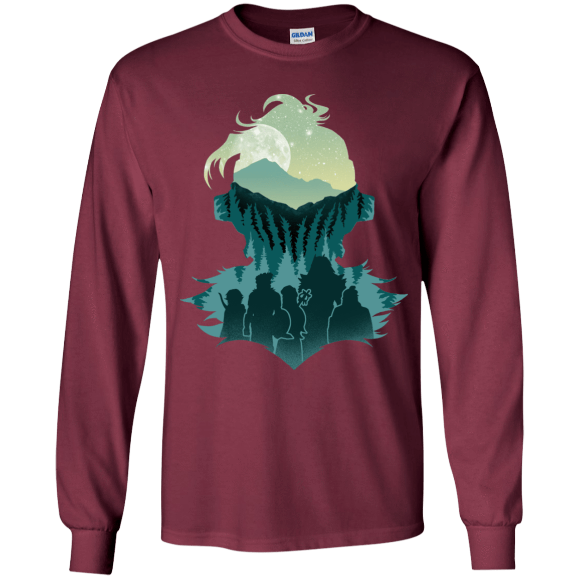 T-Shirts Maroon / YS Team Slayer Youth Long Sleeve T-Shirt