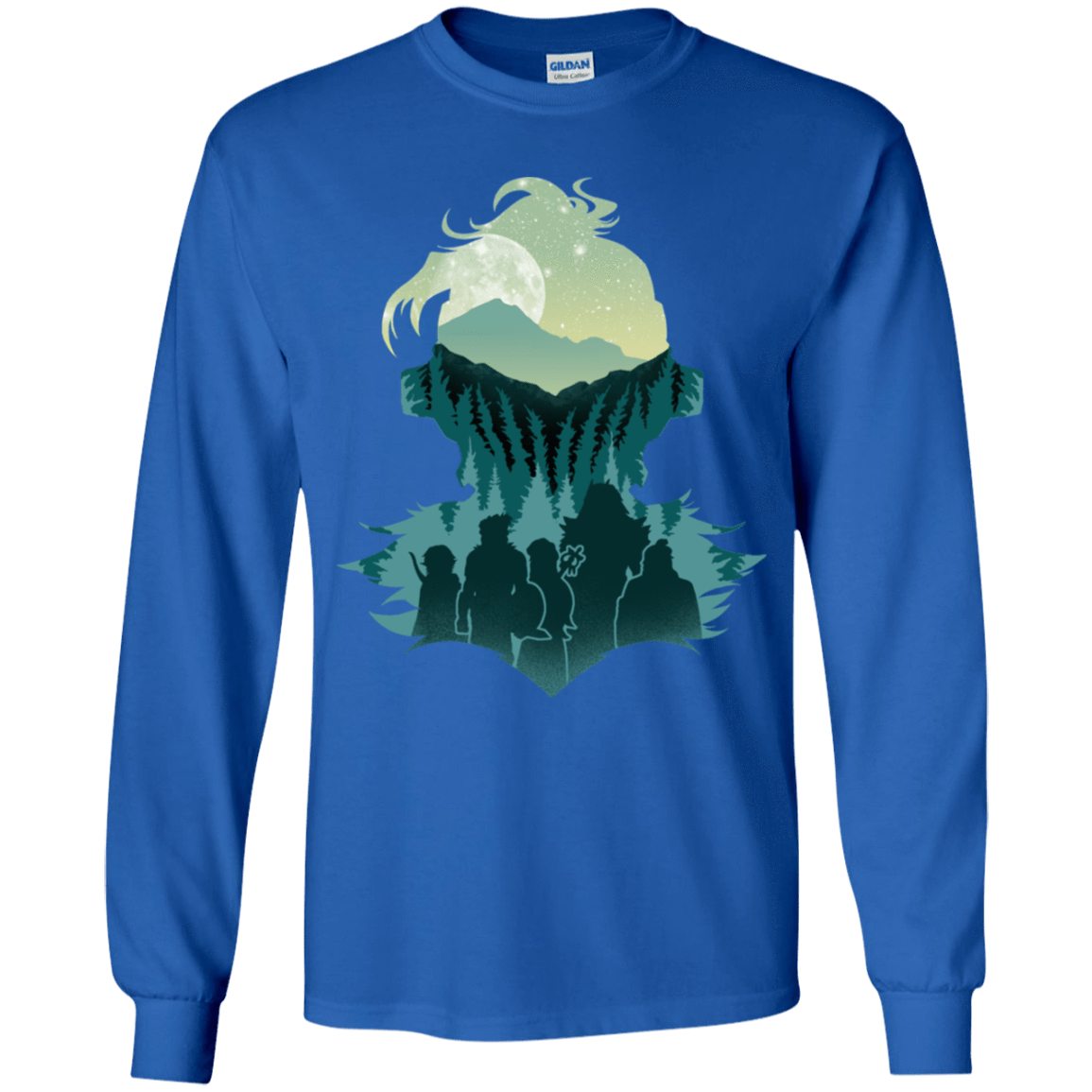 T-Shirts Royal / YS Team Slayer Youth Long Sleeve T-Shirt