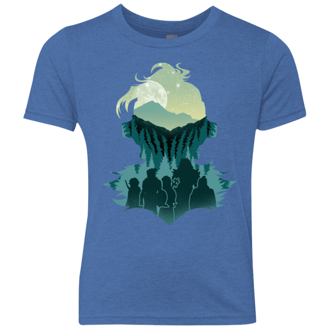 T-Shirts Vintage Royal / YXS Team Slayer Youth Triblend T-Shirt