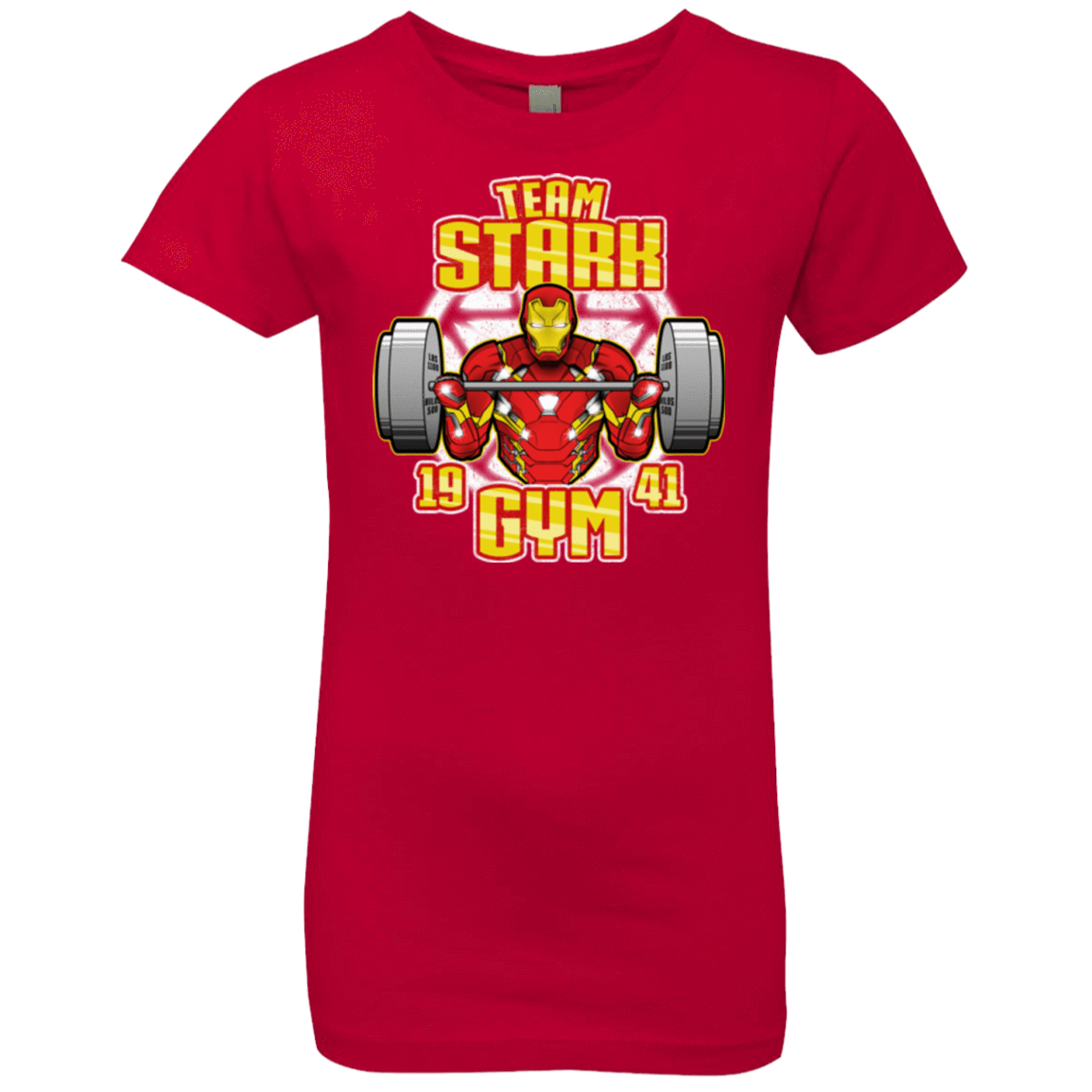 T-Shirts Red / YXS Team Stark Gym Girls Premium T-Shirt