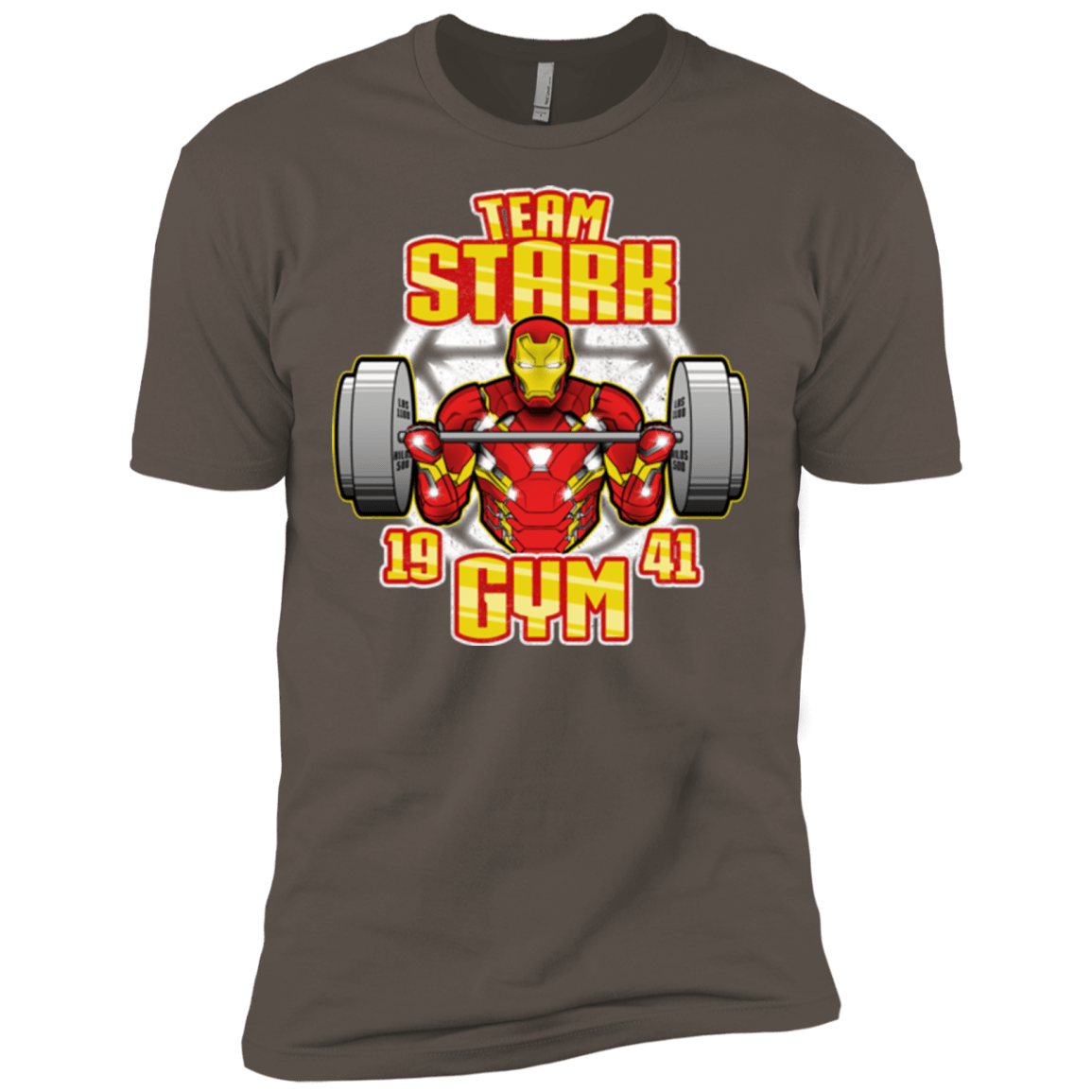 T-Shirts Warm Grey / X-Small Team Stark Gym Men's Premium T-Shirt