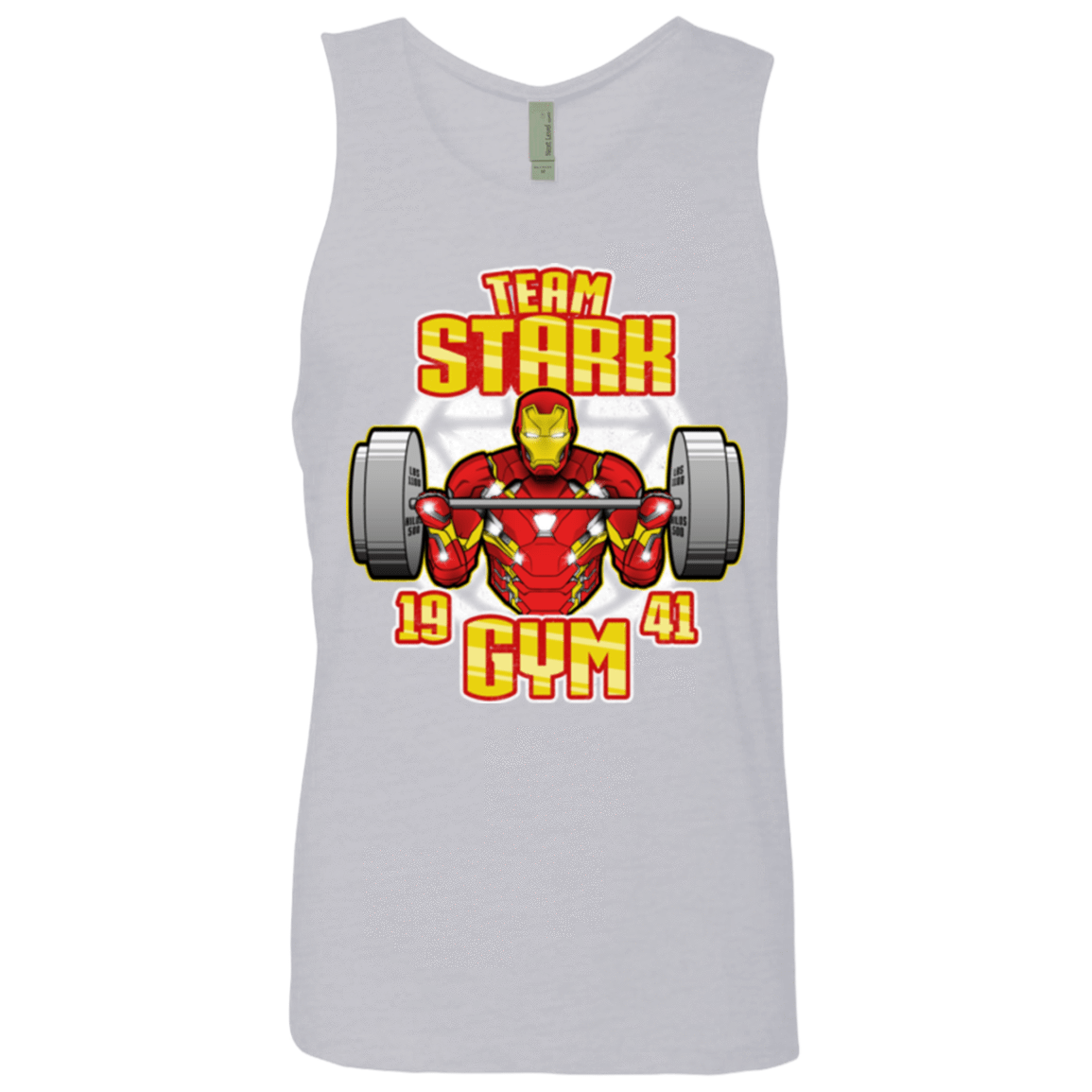 T-Shirts Heather Grey / Small Team Stark Gym Men's Premium Tank Top