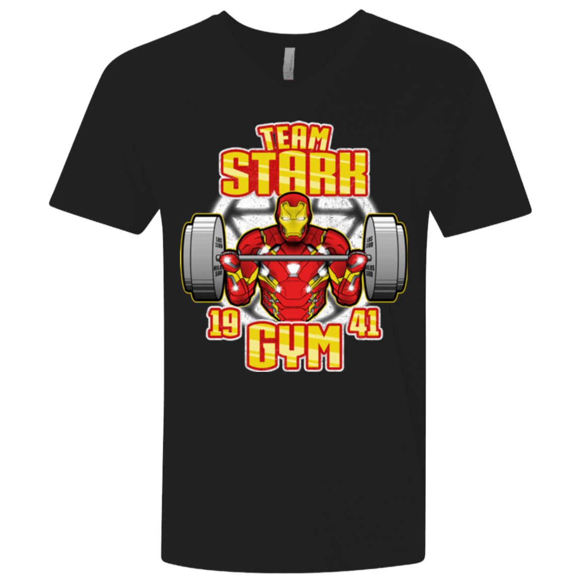 T-Shirts Black / X-Small Team Stark Gym Men's Premium V-Neck