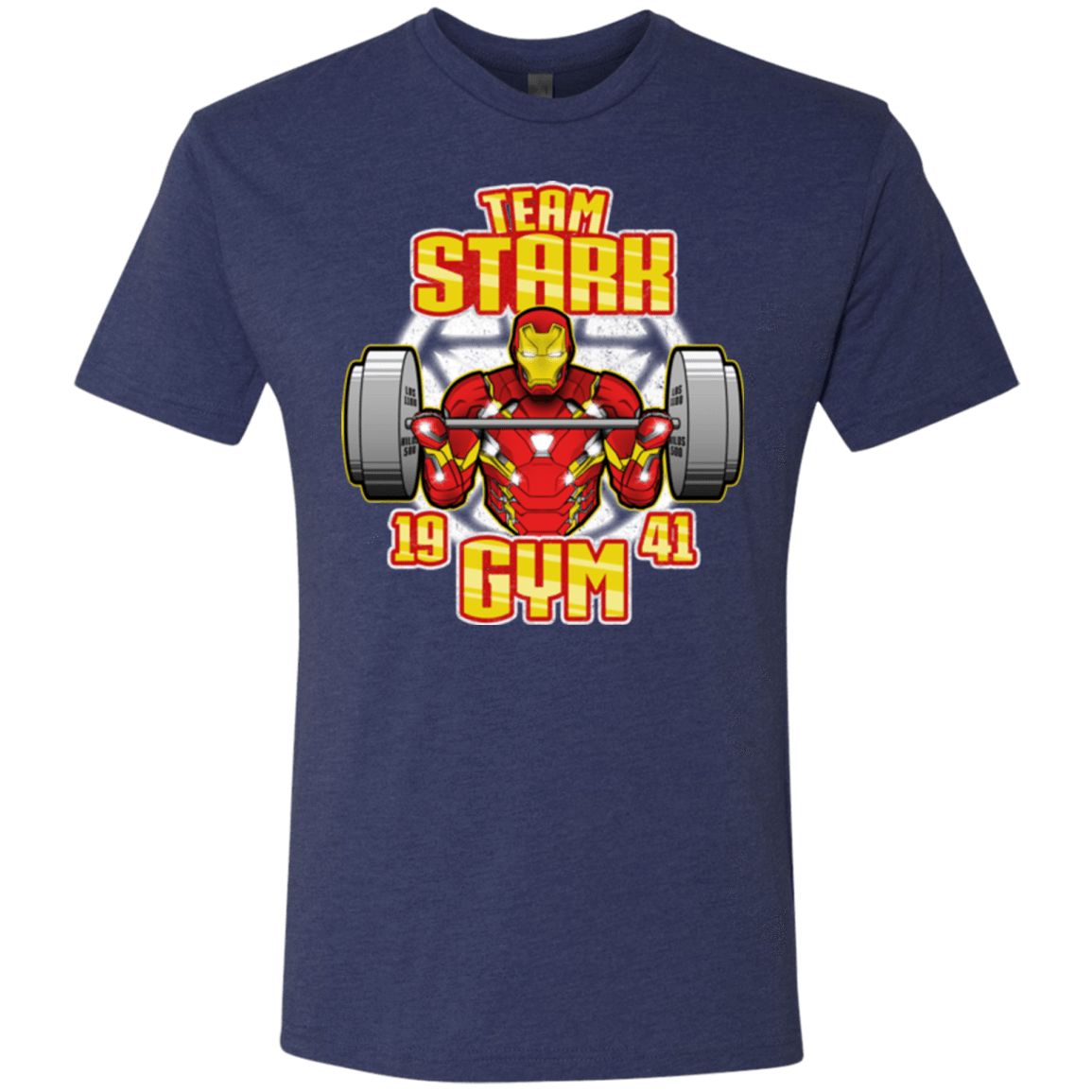 T-Shirts Vintage Navy / Small Team Stark Gym Men's Triblend T-Shirt
