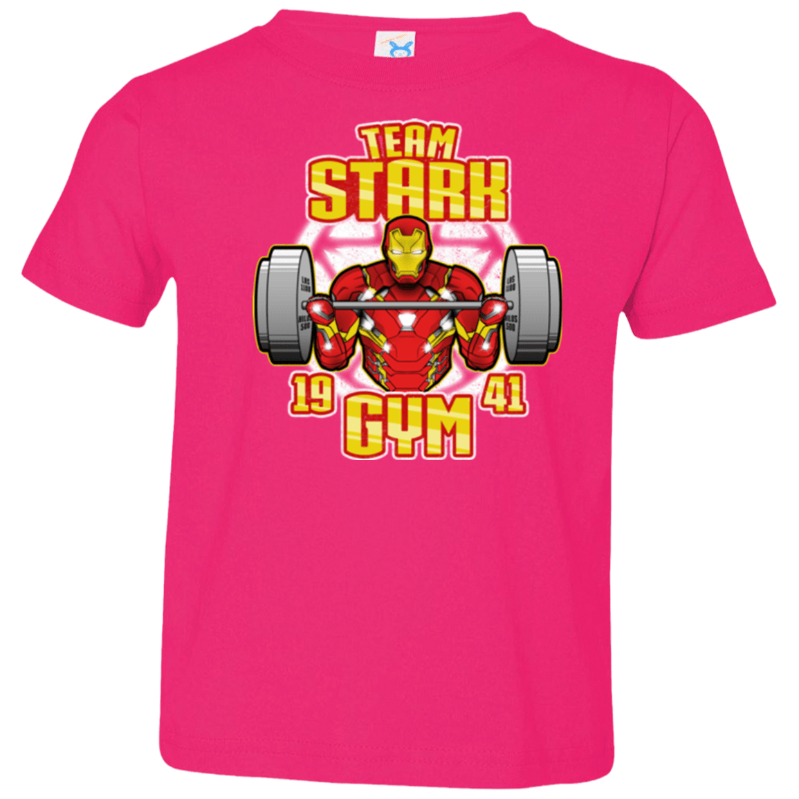 T-Shirts Hot Pink / 2T Team Stark Gym Toddler Premium T-Shirt