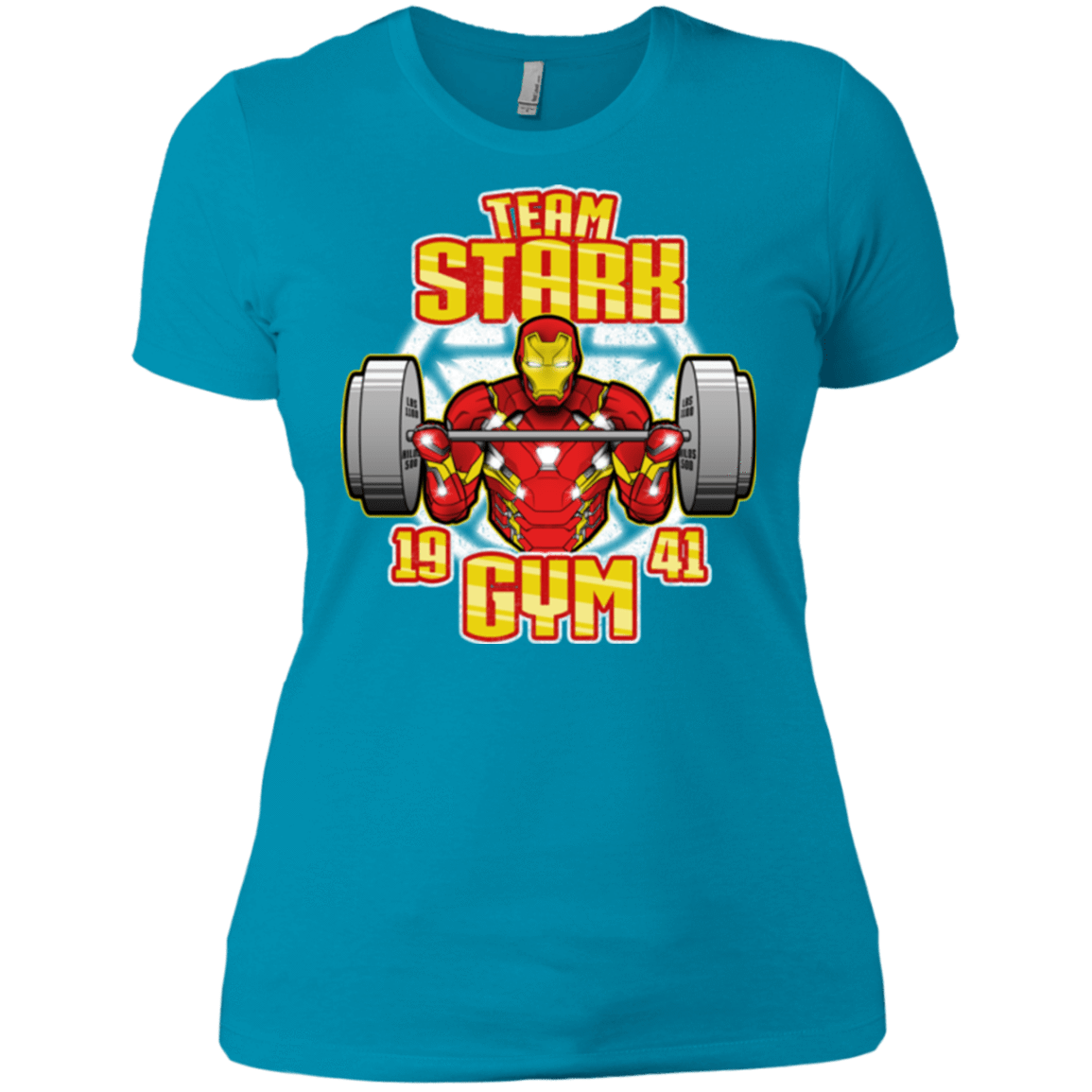 T-Shirts Turquoise / X-Small Team Stark Gym Women's Premium T-Shirt