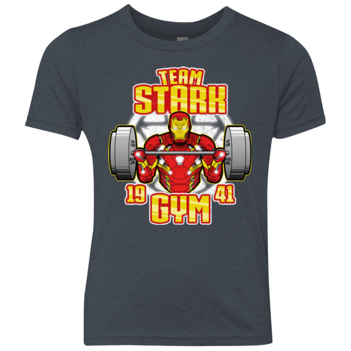 T-Shirts Vintage Navy / YXS Team Stark Gym Youth Triblend T-Shirt