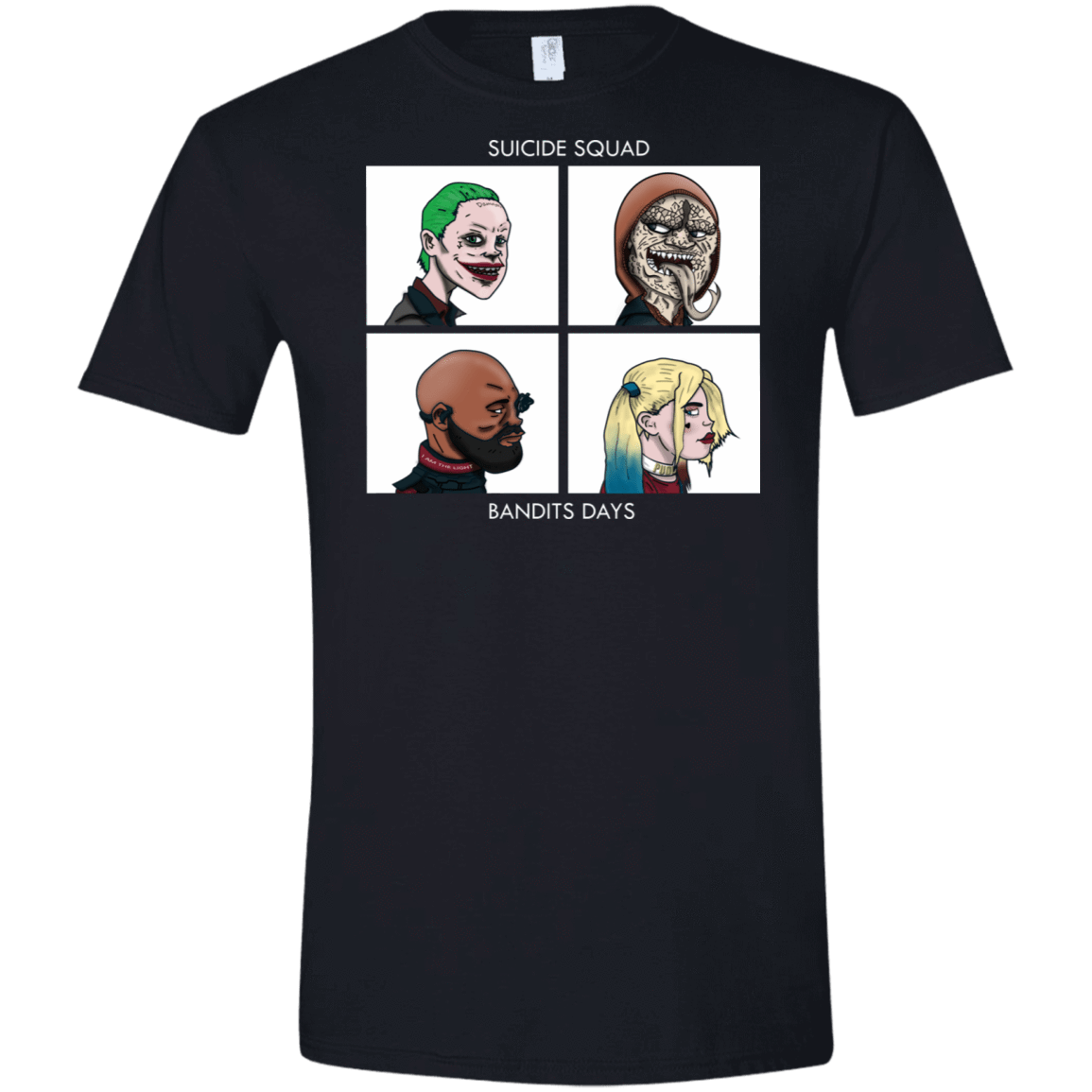 T-Shirts Black / X-Small Team Suicide Men's Semi-Fitted Softstyle