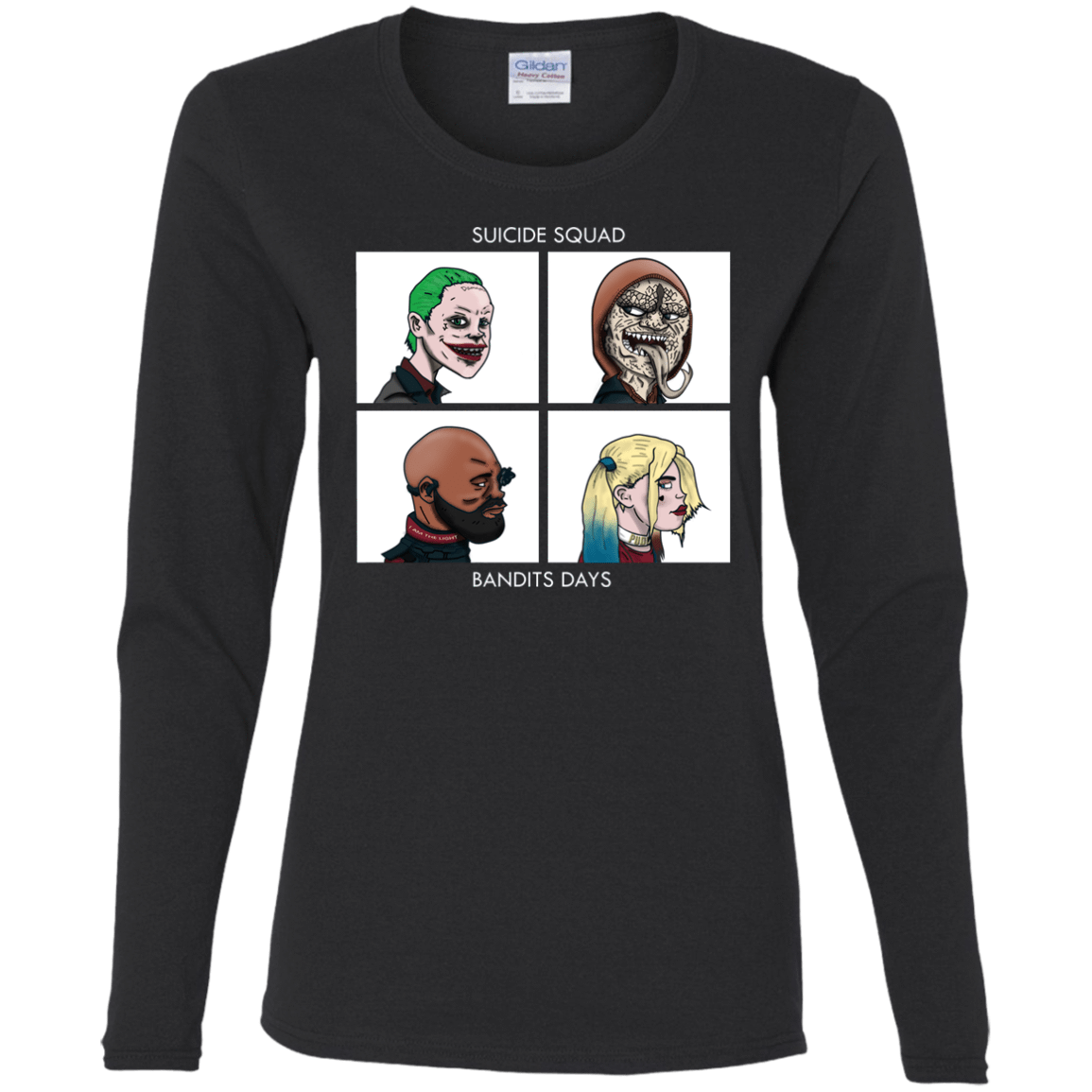 T-Shirts Black / S Team Suicide Women's Long Sleeve T-Shirt