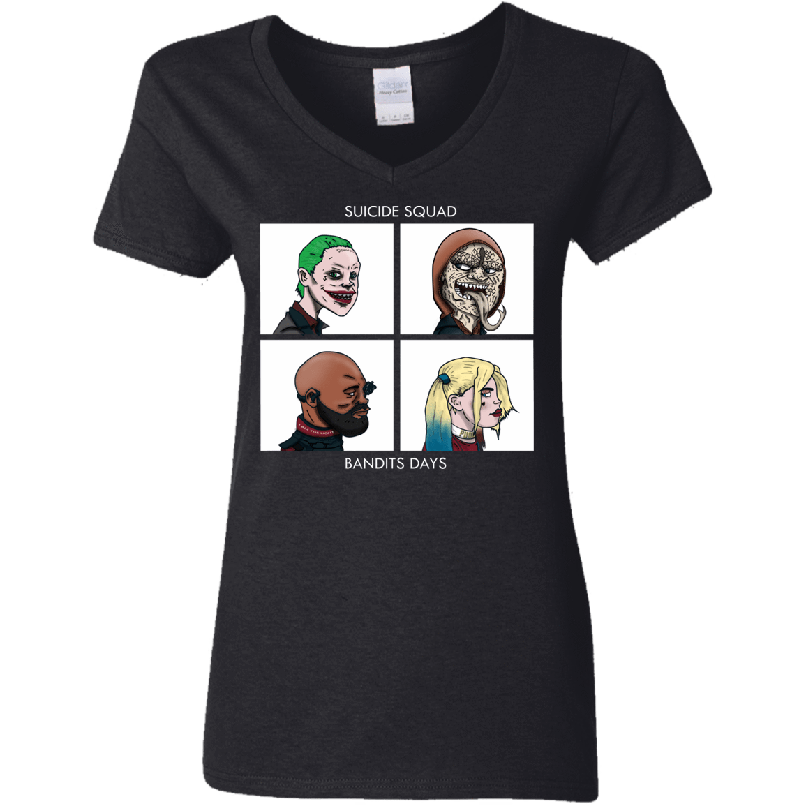 T-Shirts Black / S Team Suicide Women's V-Neck T-Shirt