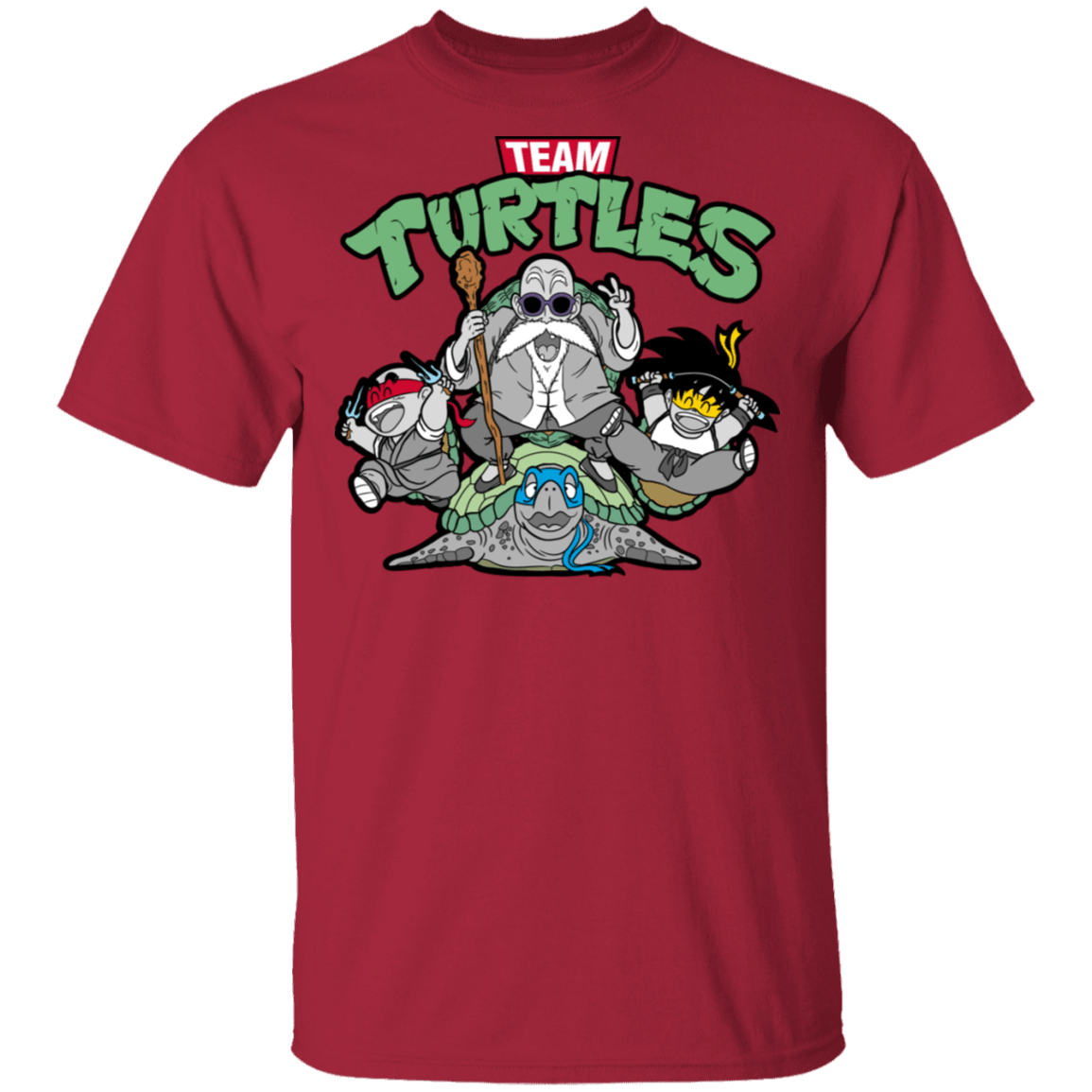 T-Shirts Cardinal / S Team Turtles T-Shirt