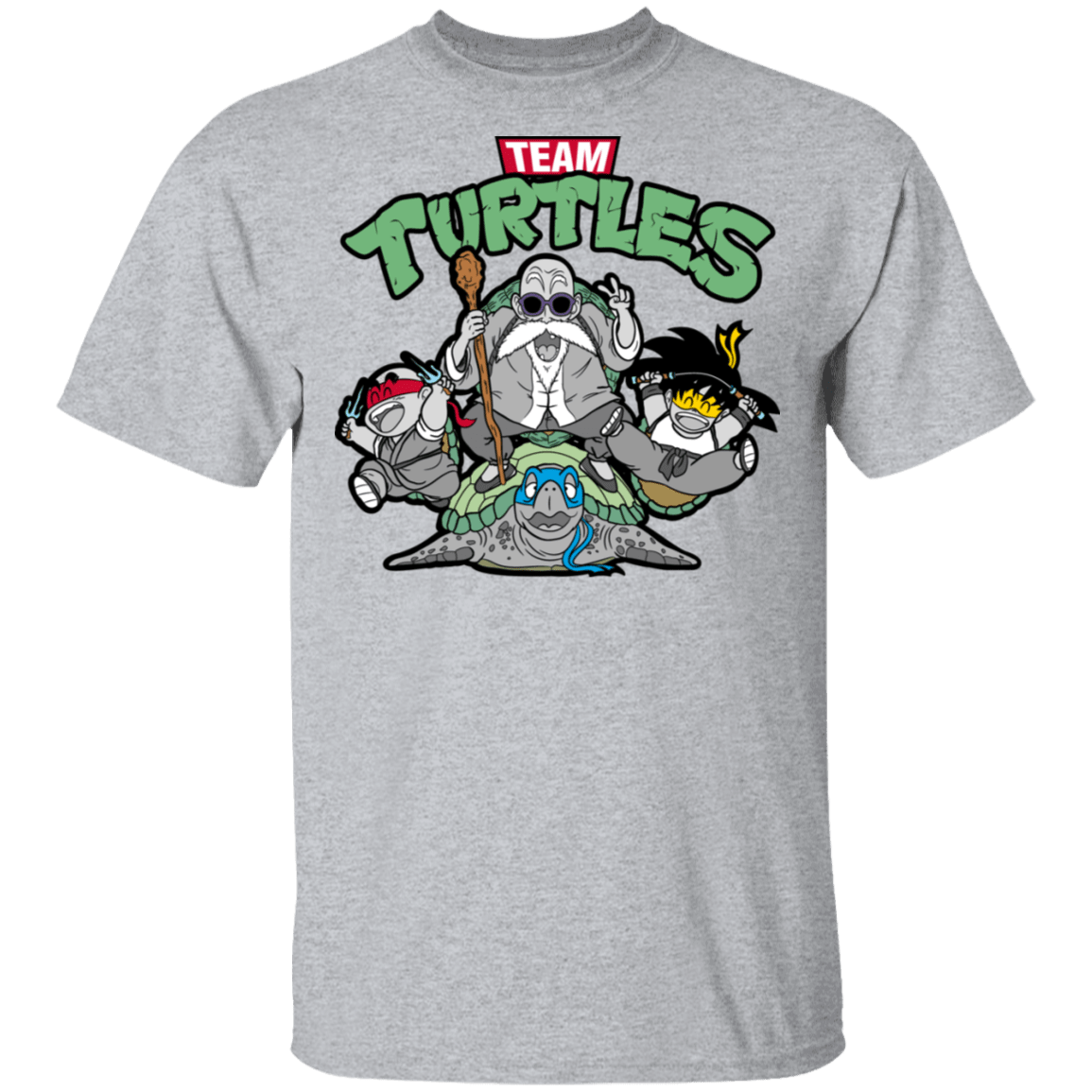 T-Shirts Sport Grey / S Team Turtles T-Shirt