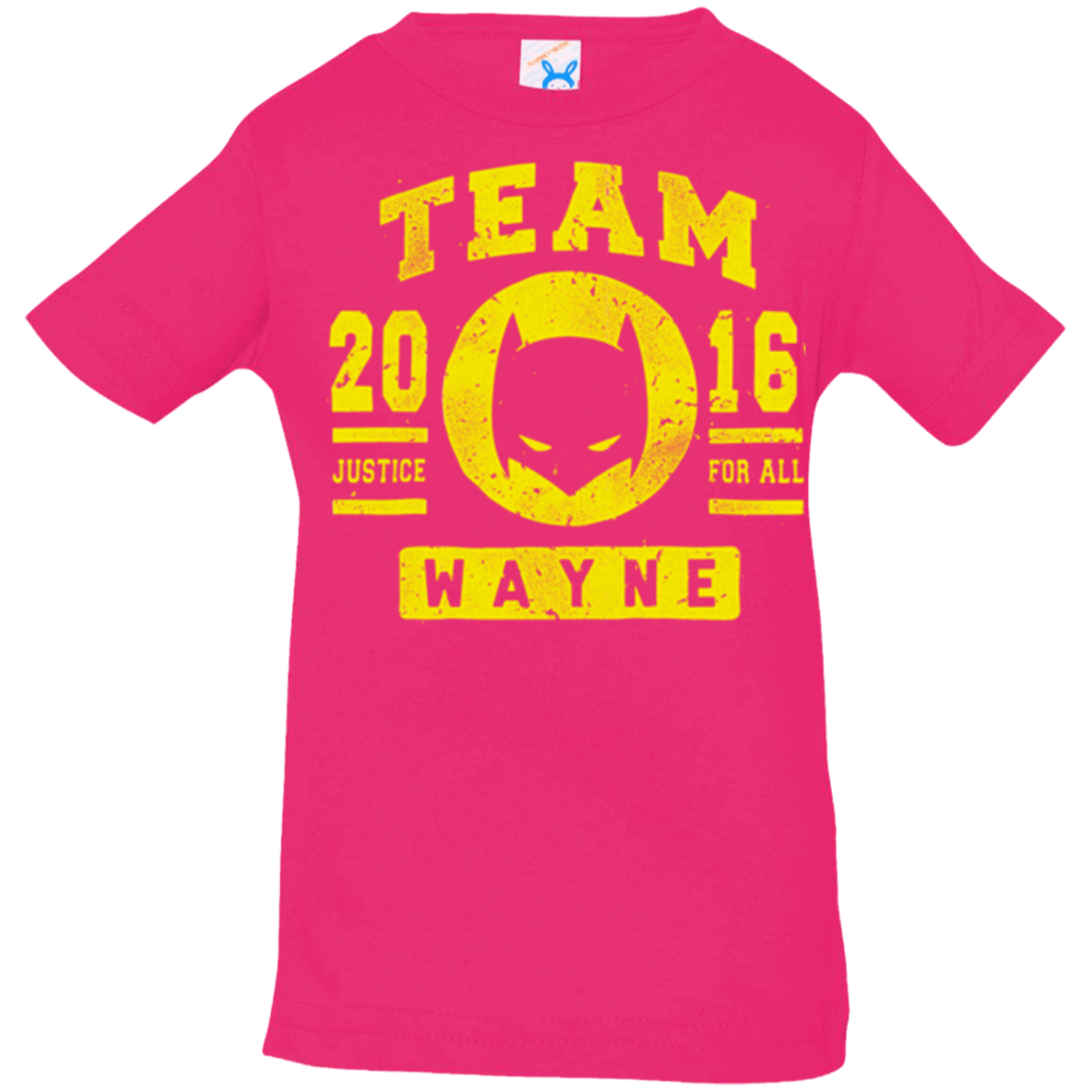 T-Shirts Hot Pink / 6 Months TEAM WAYNE Infant PremiumT-Shirt