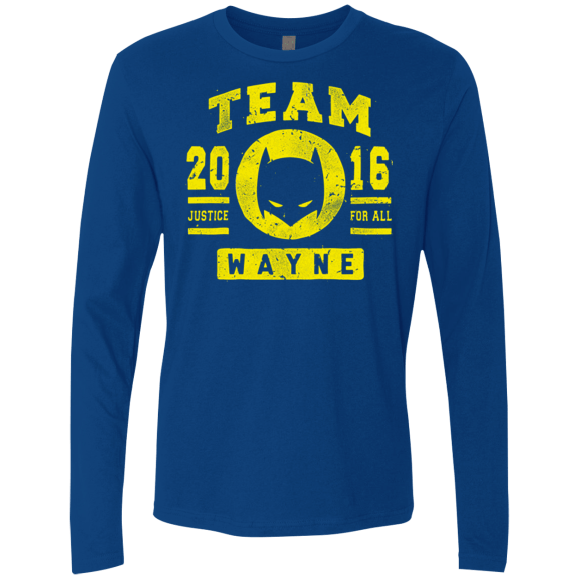 T-Shirts Royal / Small TEAM WAYNE Men's Premium Long Sleeve