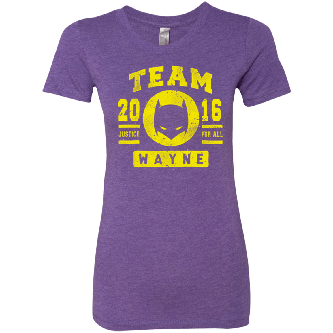 T-Shirts Purple Rush / Small TEAM WAYNE Women's Triblend T-Shirt