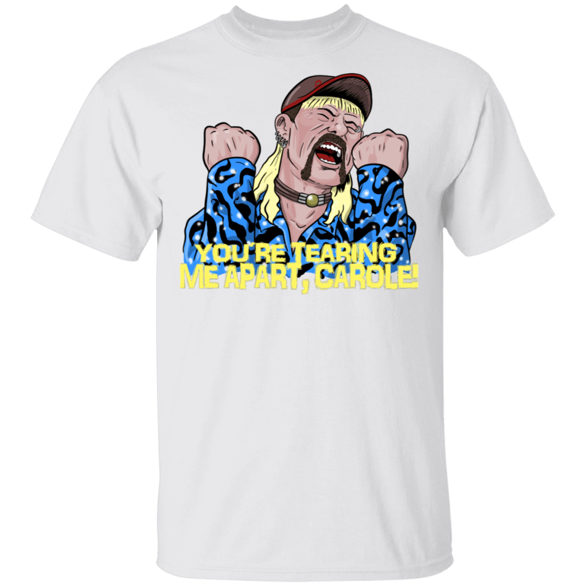 T-Shirts White / S Tearing Me Apart Carole Baskins T-Shirt