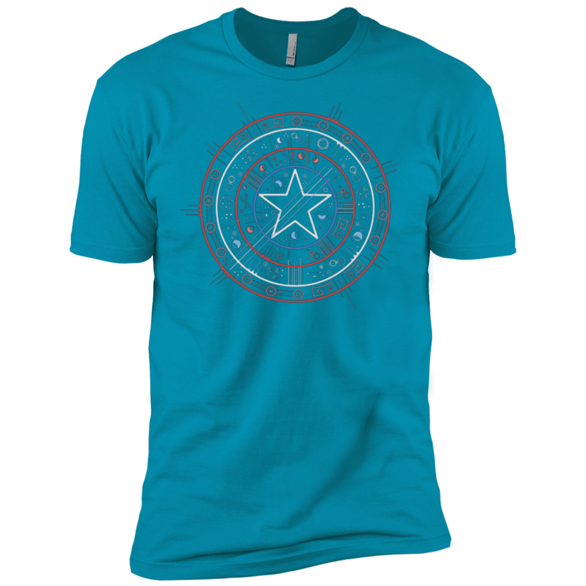 T-Shirts Turquoise / YXS Tech America Boys Premium T-Shirt