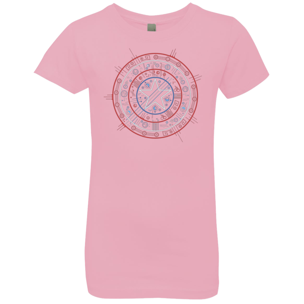 T-Shirts Light Pink / YXS Tech America Girls Premium T-Shirt