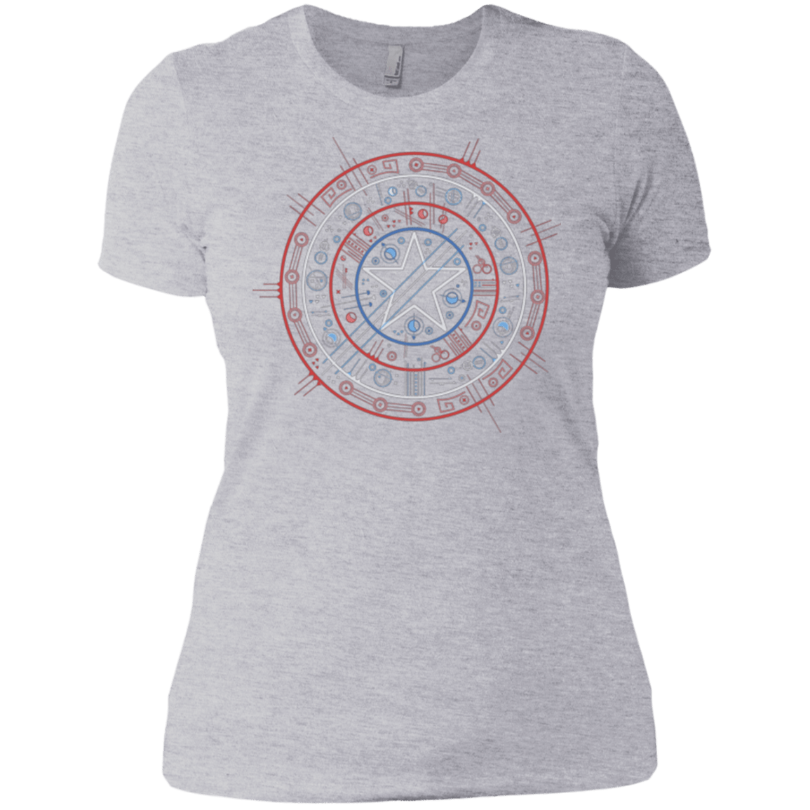T-Shirts Heather Grey / X-Small Tech America Women's Premium T-Shirt