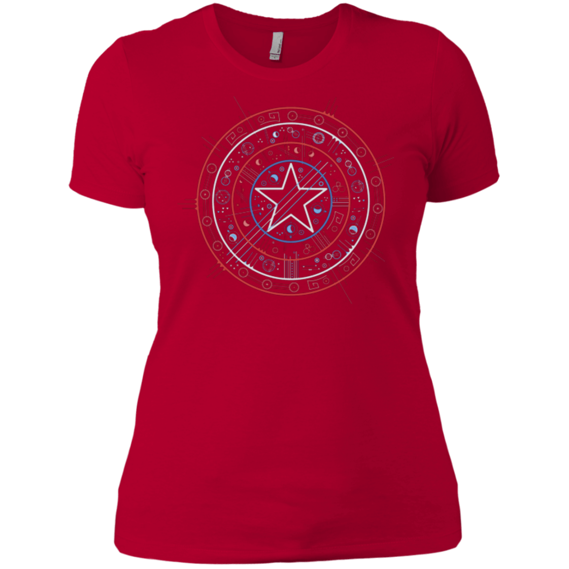 T-Shirts Red / X-Small Tech America Women's Premium T-Shirt