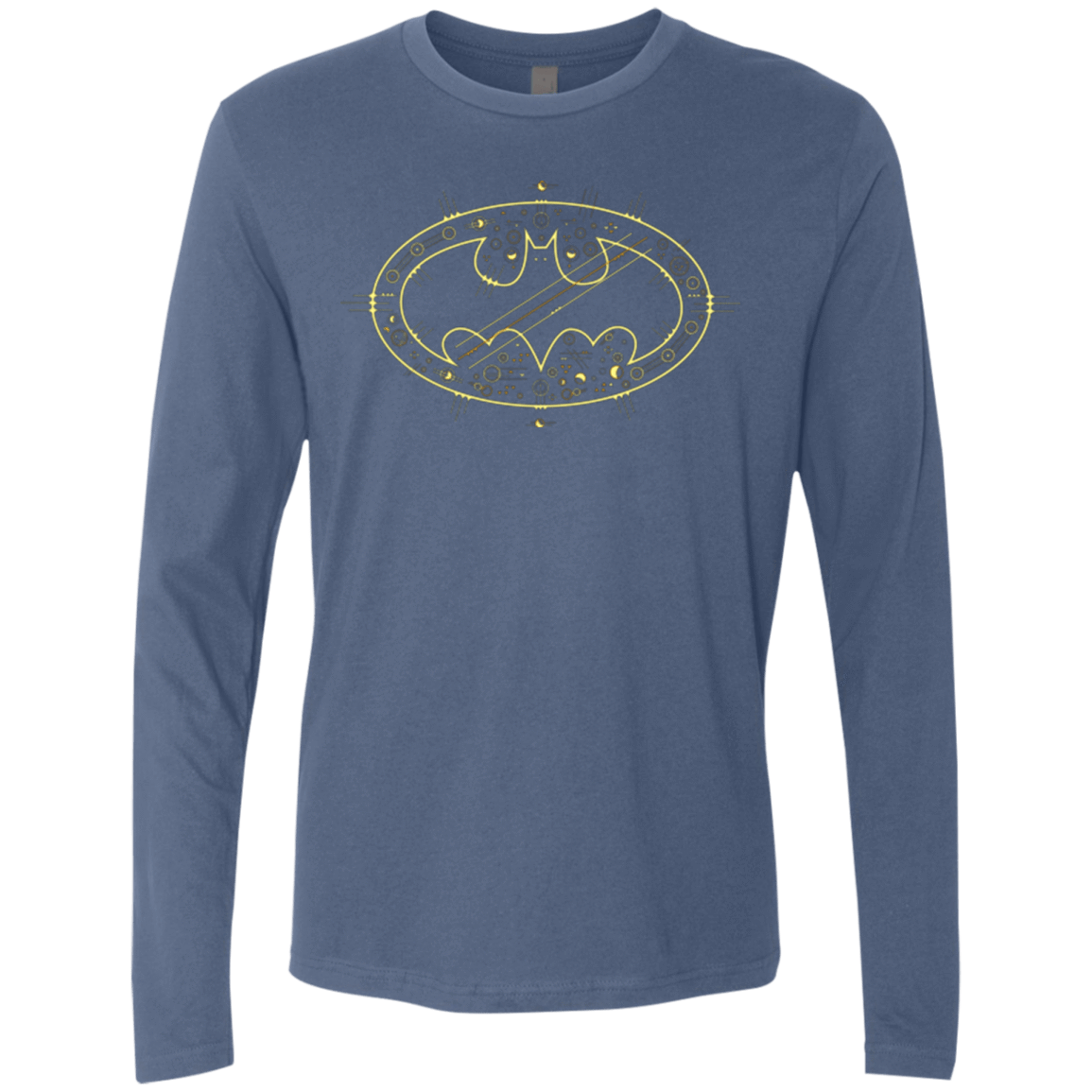 T-Shirts Indigo / Small Tech bat Men's Premium Long Sleeve