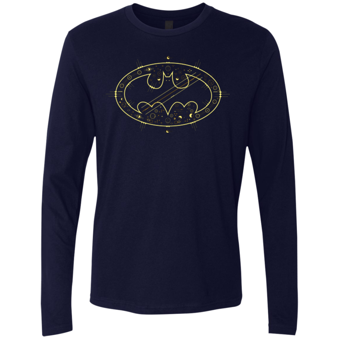 T-Shirts Midnight Navy / Small Tech bat Men's Premium Long Sleeve