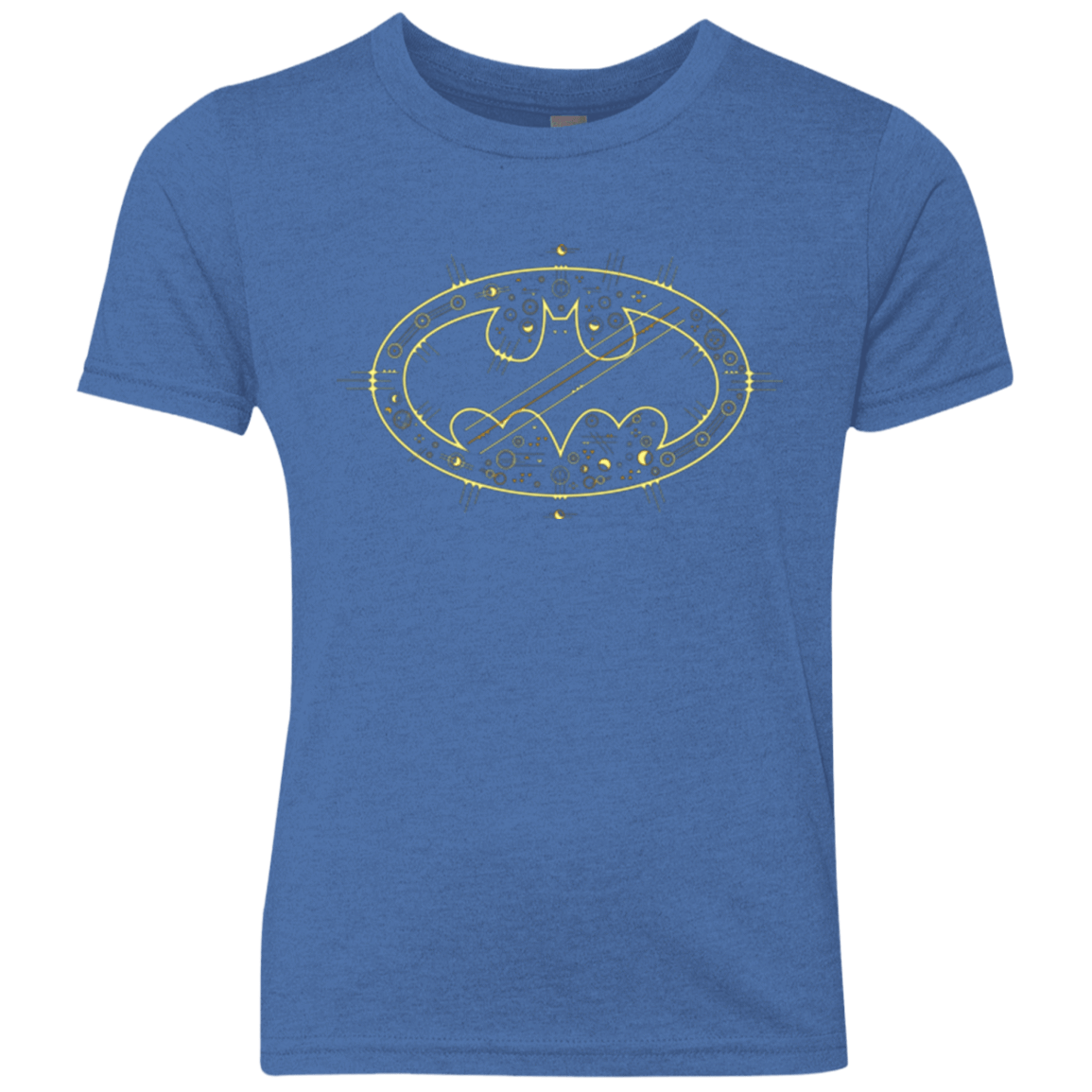 T-Shirts Vintage Royal / YXS Tech bat Youth Triblend T-Shirt