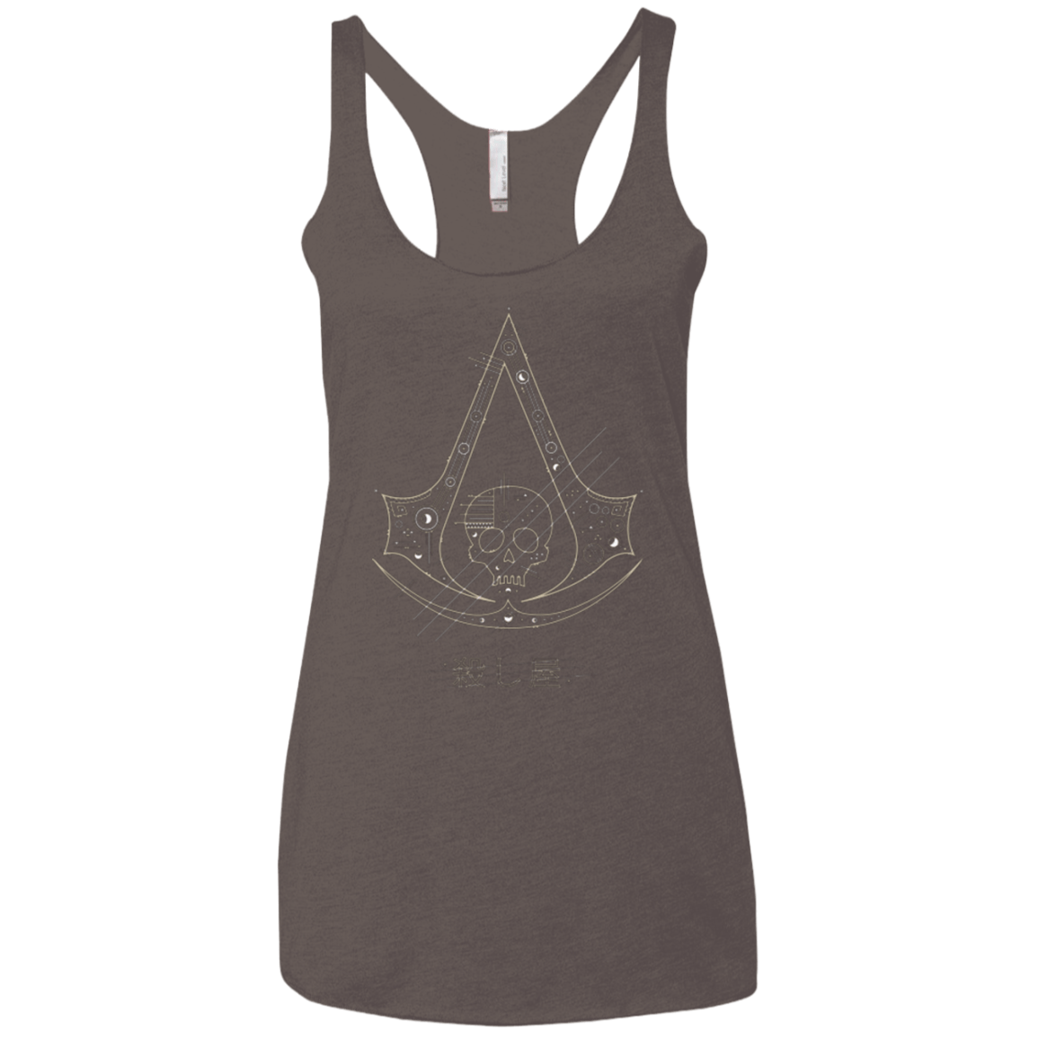 T-Shirts Macchiato / X-Small Tech Creed Women's Triblend Racerback Tank