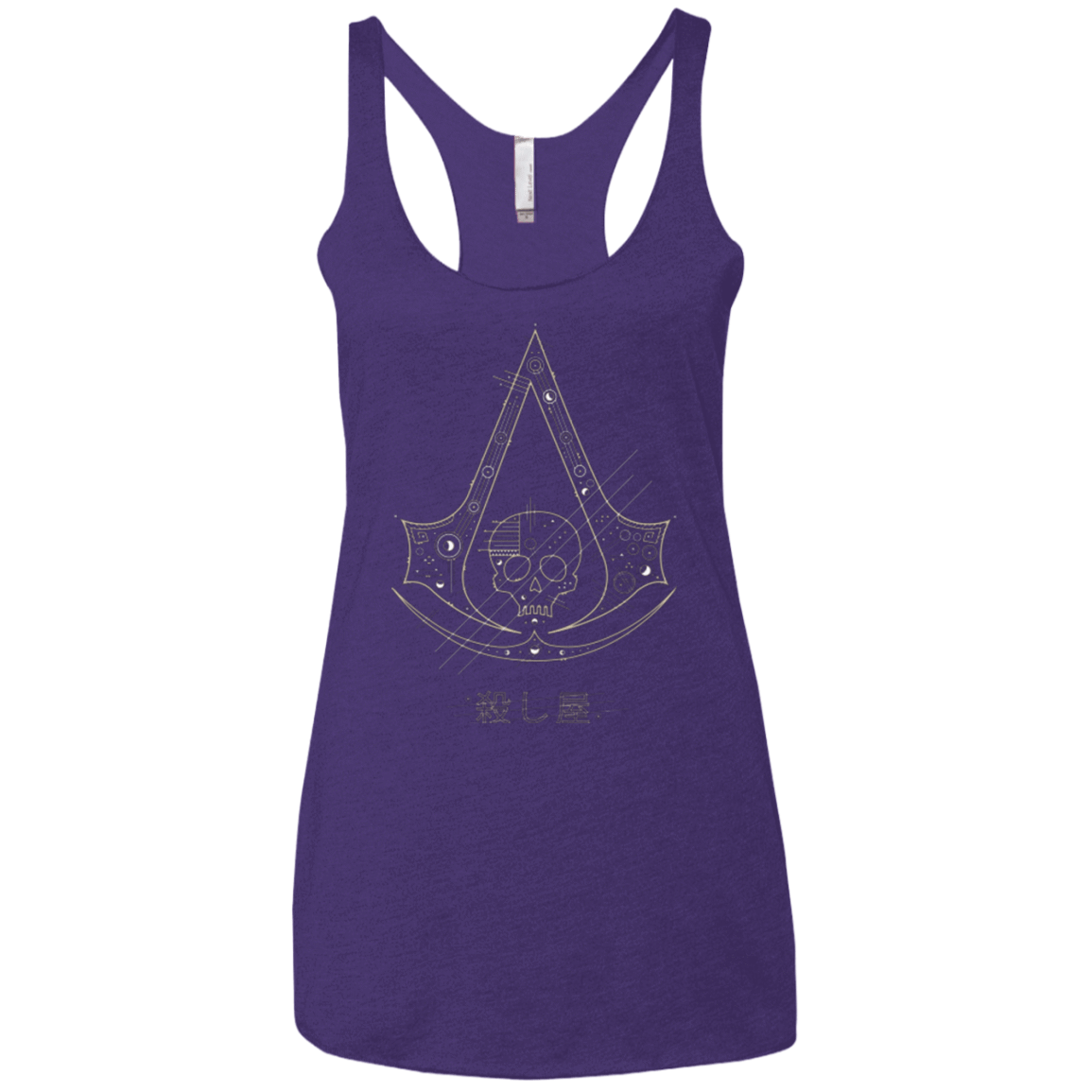 T-Shirts Purple / X-Small Tech Creed Women's Triblend Racerback Tank