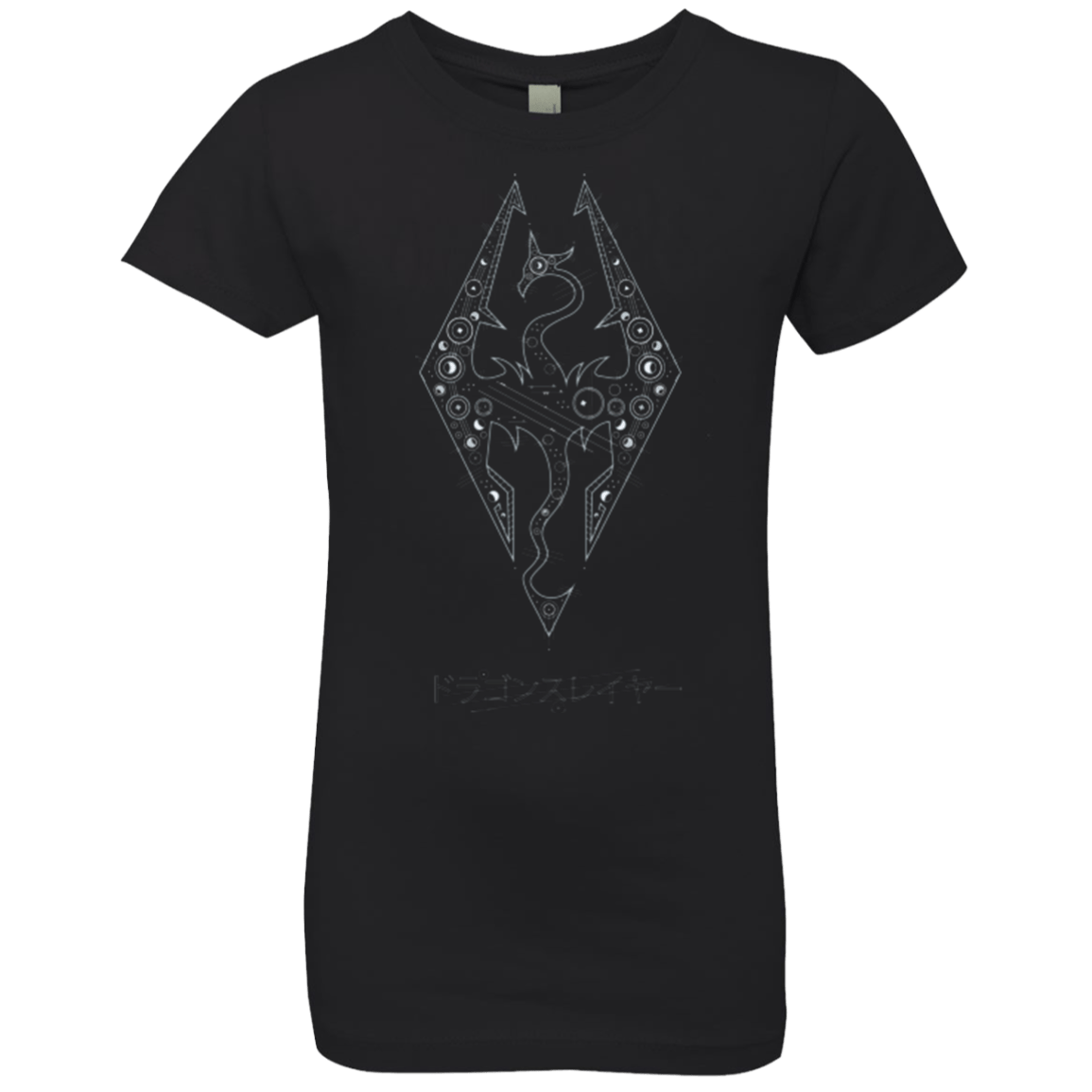 T-Shirts Black / YXS Tech Draco Girls Premium T-Shirt