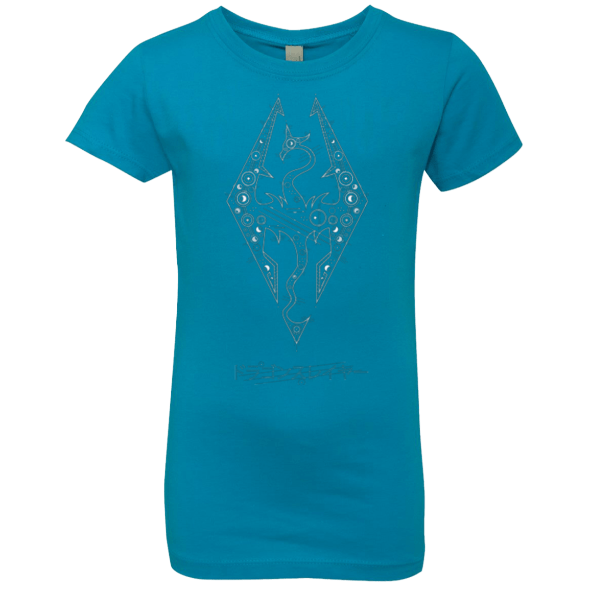 T-Shirts Turquoise / YXS Tech Draco Girls Premium T-Shirt