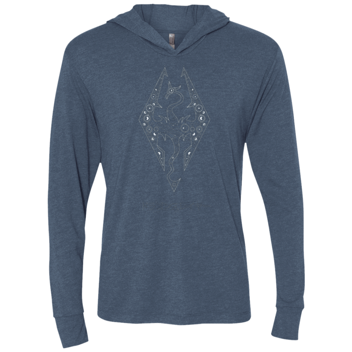 T-Shirts Indigo / X-Small Tech Draco Triblend Long Sleeve Hoodie Tee
