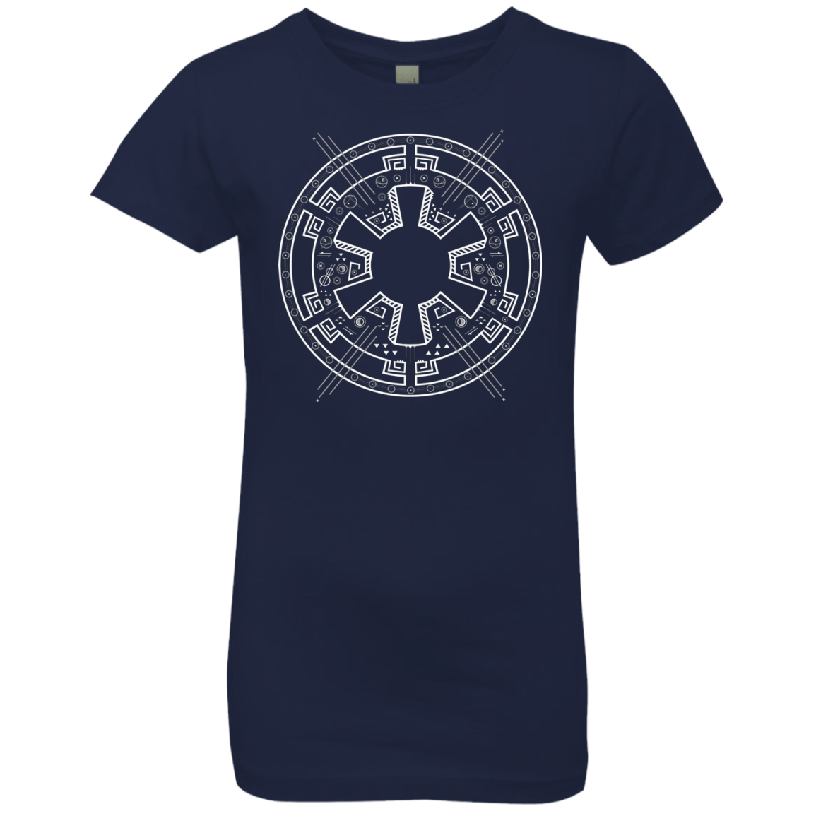 T-Shirts Midnight Navy / YXS Tech empire Girls Premium T-Shirt