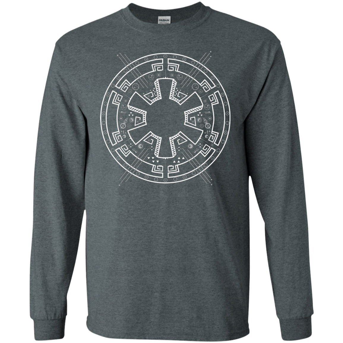 T-Shirts Dark Heather / S Tech empire Men's Long Sleeve T-Shirt