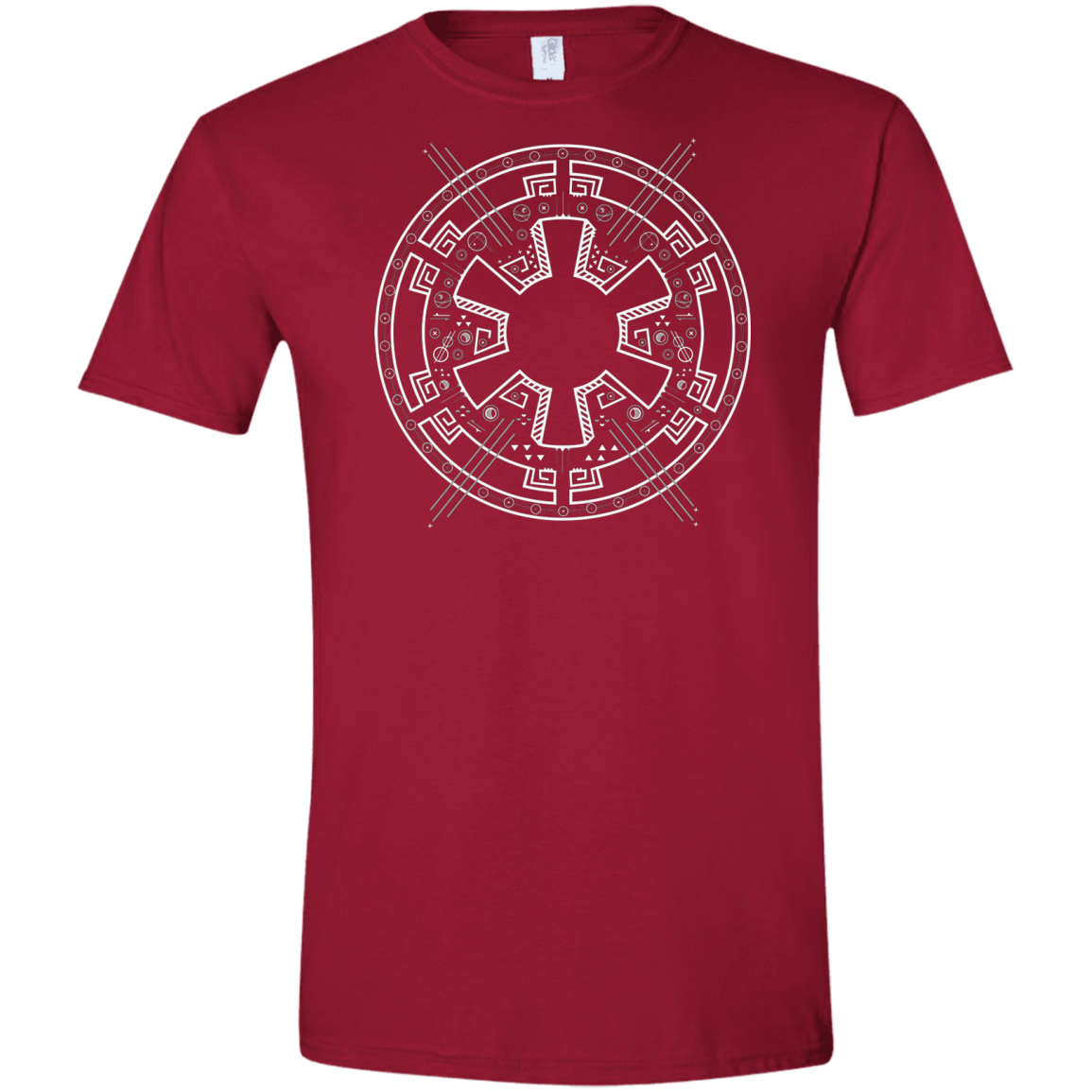 T-Shirts Cardinal Red / S Tech empire Men's Semi-Fitted Softstyle