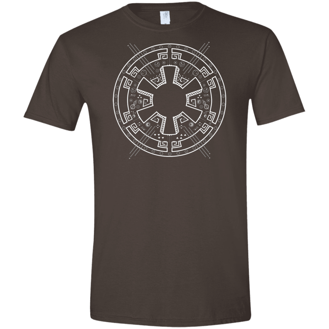 T-Shirts Dark Chocolate / S Tech empire Men's Semi-Fitted Softstyle