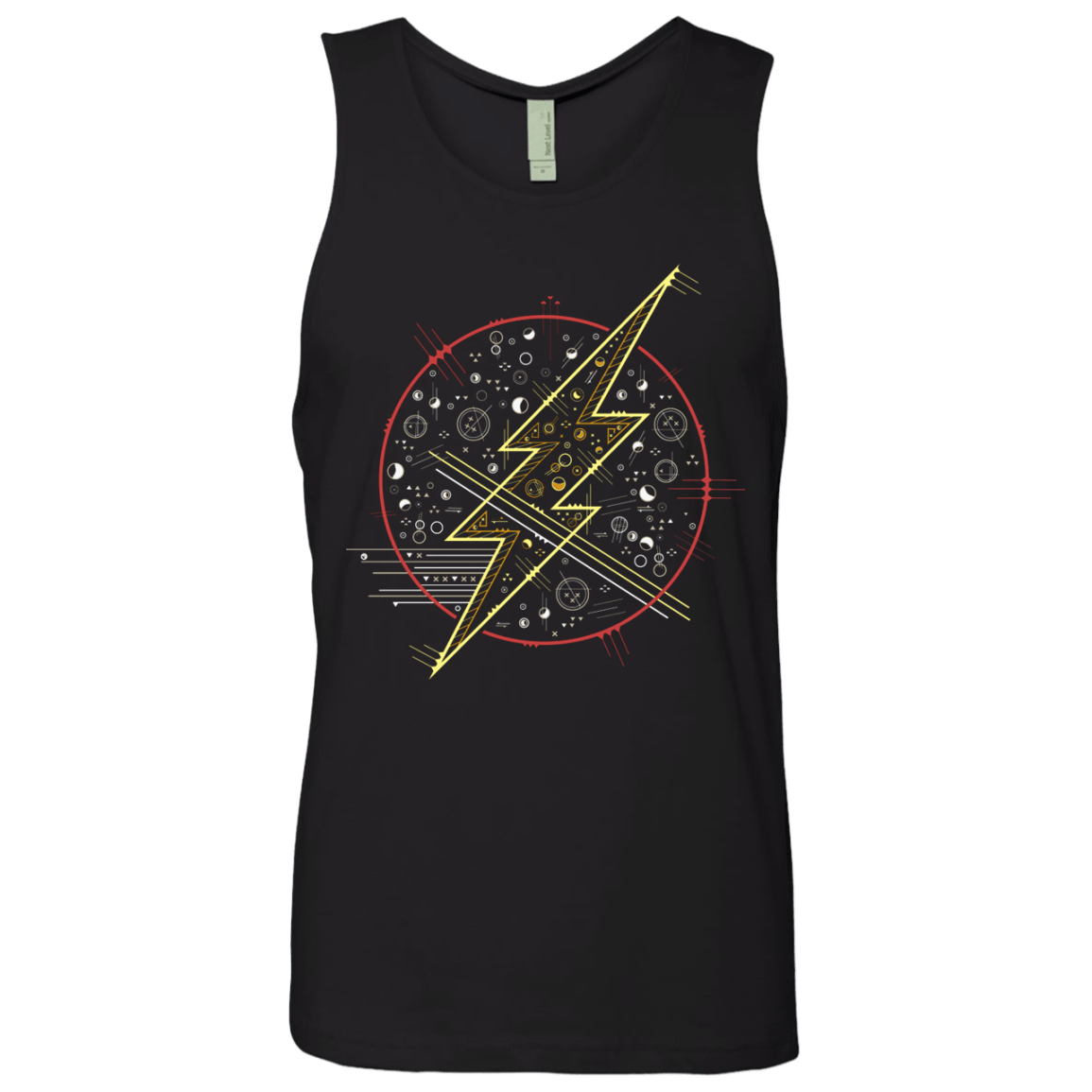 T-Shirts Black / S Tech Flash Men's Premium Tank Top