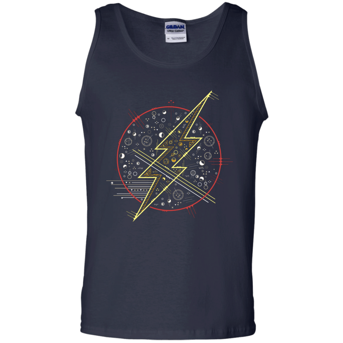 T-Shirts Navy / S Tech Flash Men's Tank Top