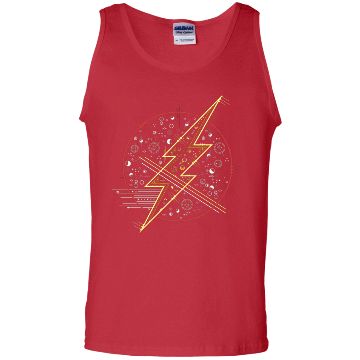 T-Shirts Red / S Tech Flash Men's Tank Top