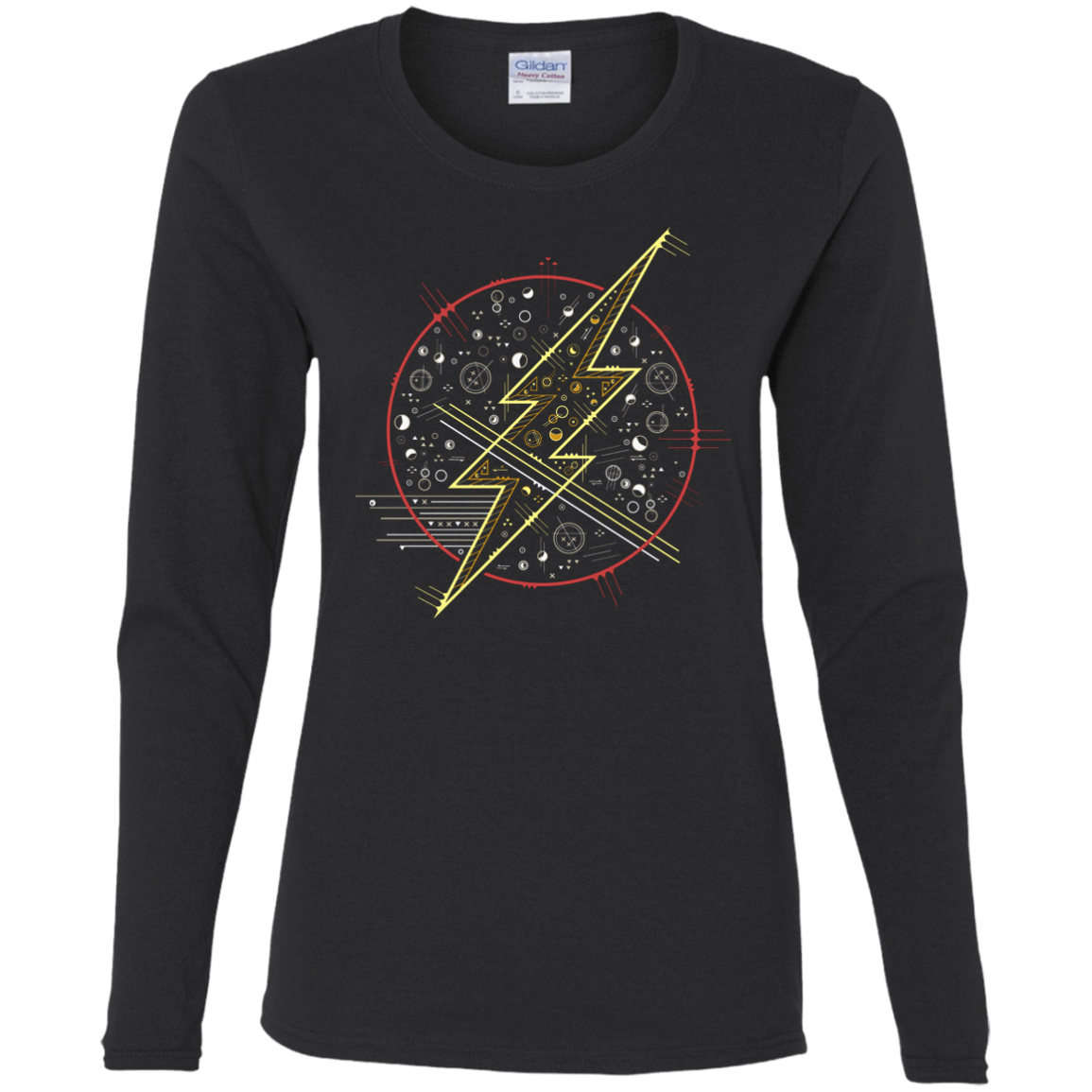 T-Shirts Black / S Tech Flash Women's Long Sleeve T-Shirt