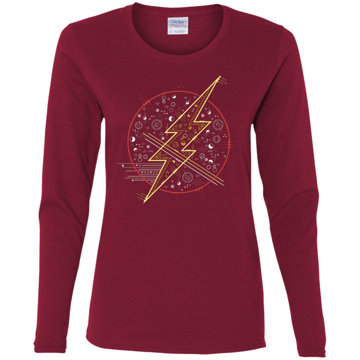 T-Shirts Cardinal / S Tech Flash Women's Long Sleeve T-Shirt