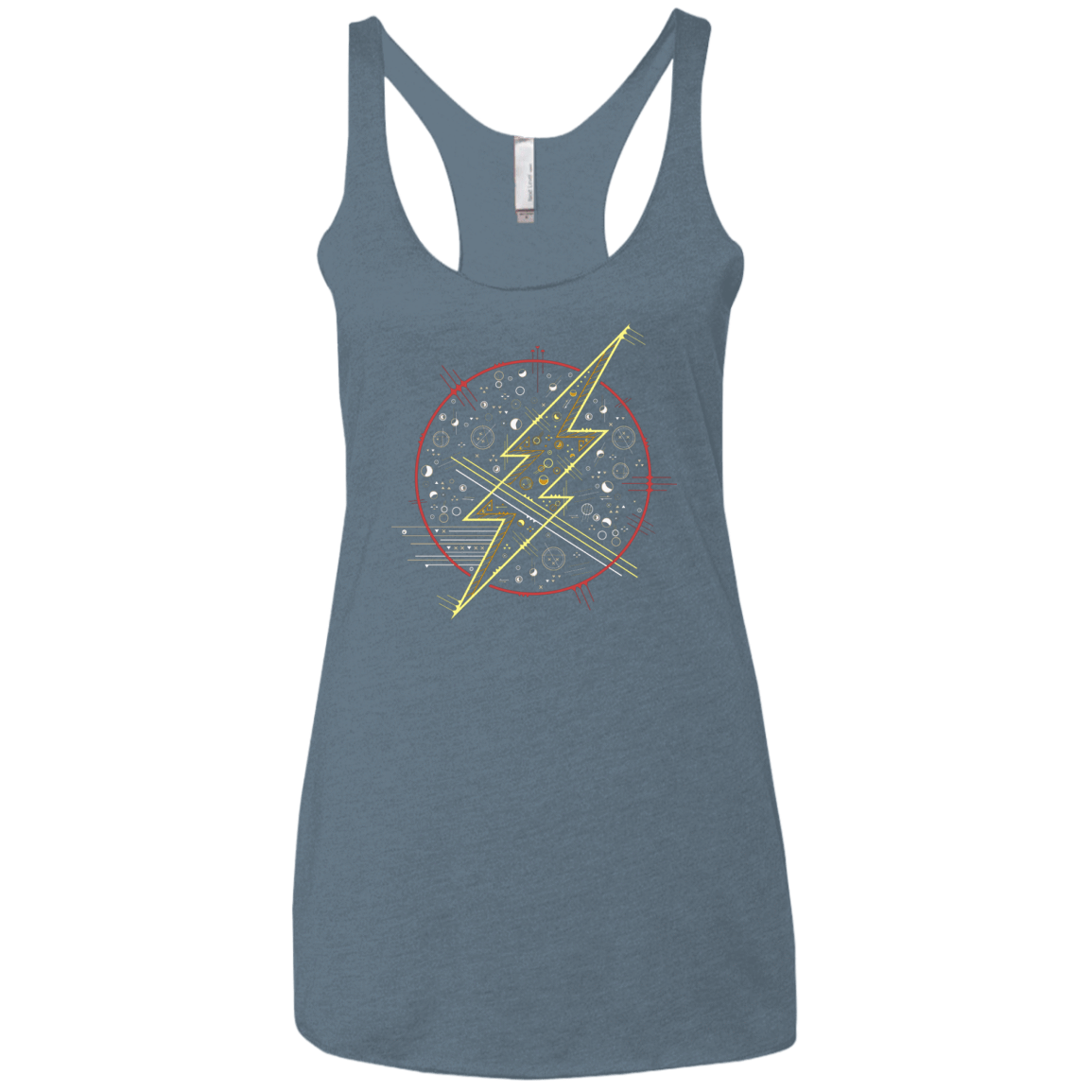 T-Shirts Indigo / X-Small Tech Flash Women's Triblend Racerback Tank