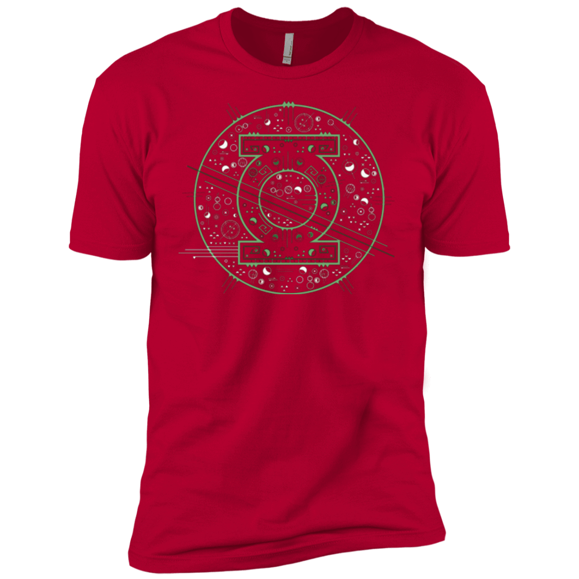 T-Shirts Red / YXS Tech lantern Boys Premium T-Shirt