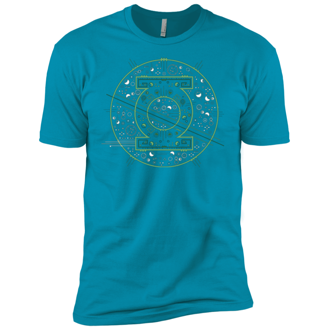 T-Shirts Turquoise / YXS Tech lantern Boys Premium T-Shirt
