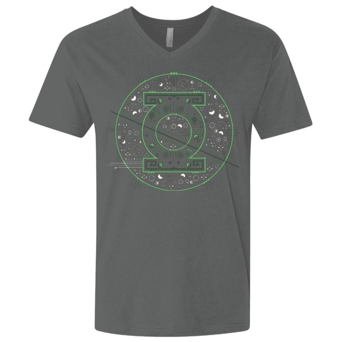 T-Shirts Heavy Metal / X-Small Tech lantern Men's Premium V-Neck