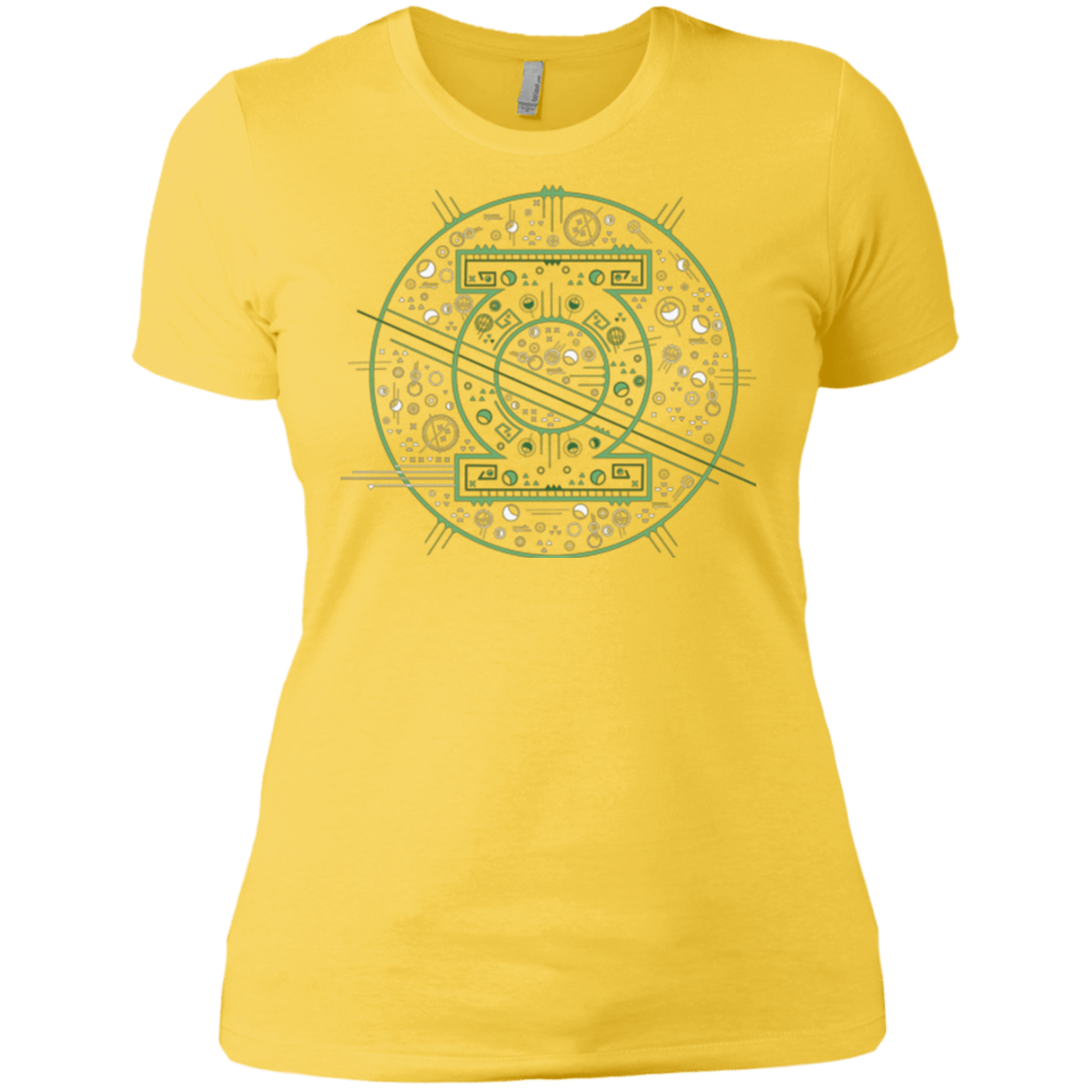 T-Shirts Vibrant Yellow / X-Small Tech lantern Women's Premium T-Shirt