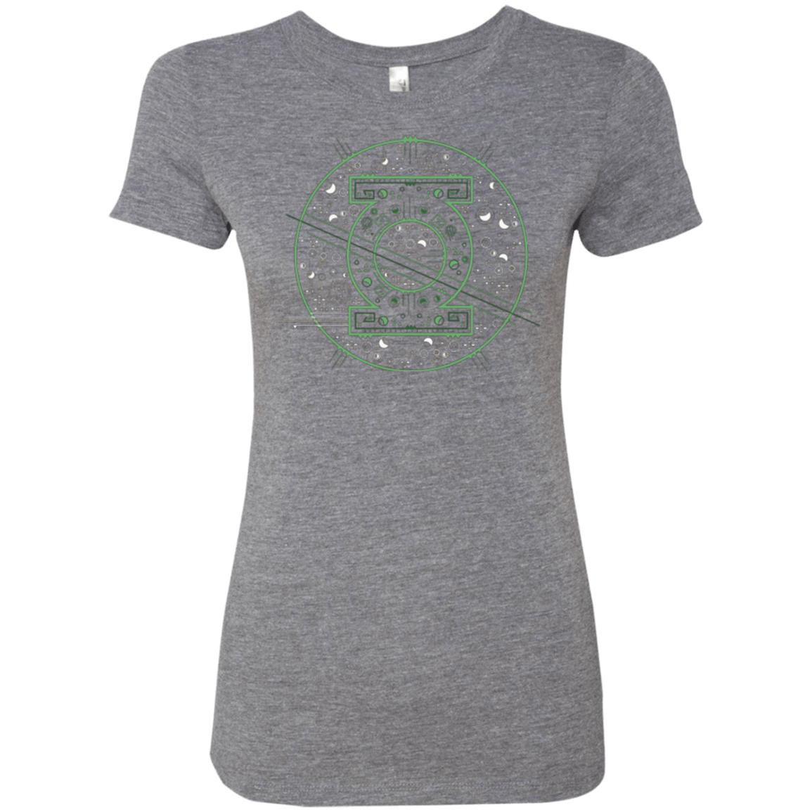 T-Shirts Premium Heather / Small Tech lantern Women's Triblend T-Shirt