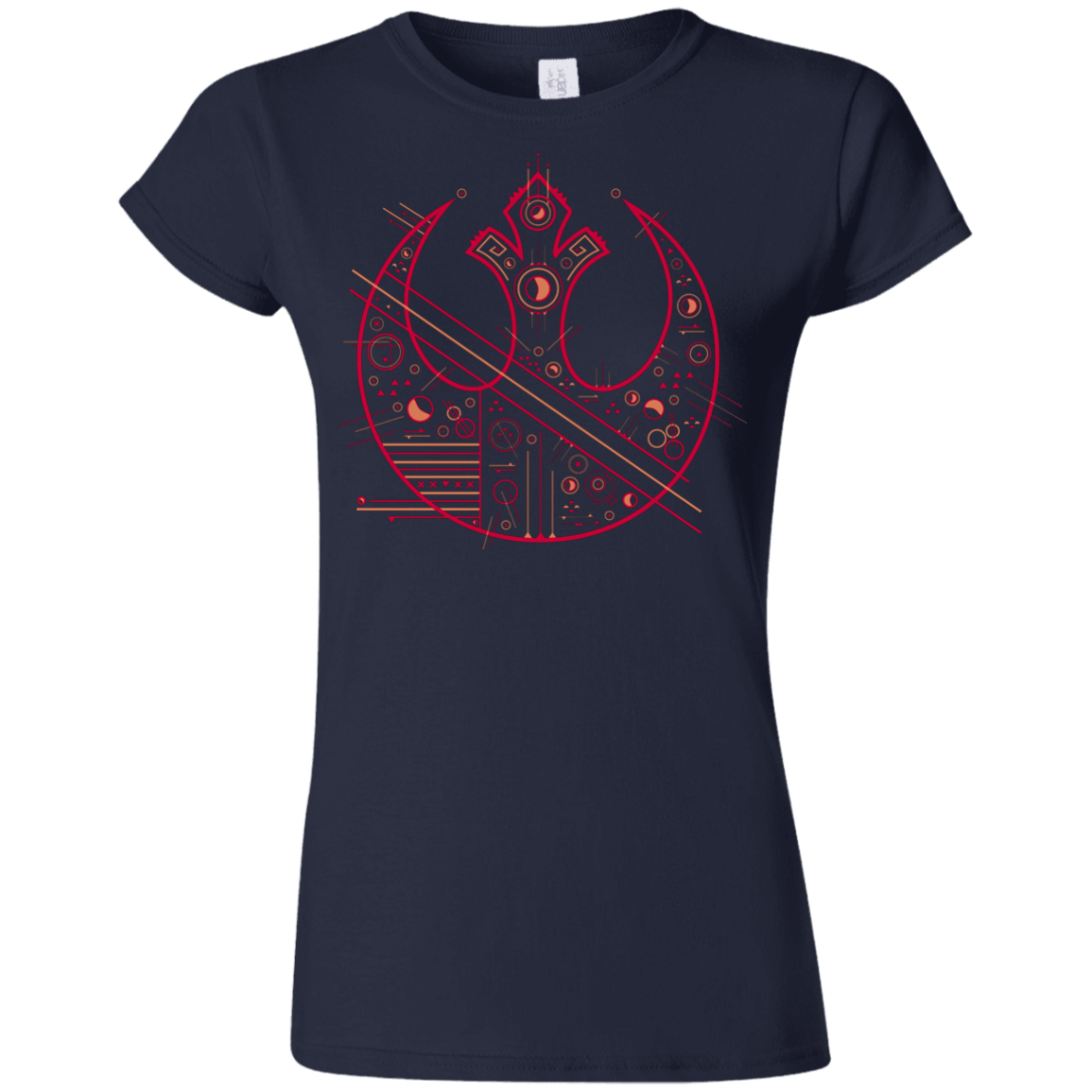 T-Shirts Navy / S Tech Rebel Junior Slimmer-Fit T-Shirt